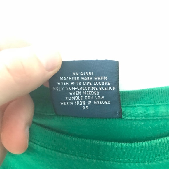 Polo by Ralph Lauren Green T Shirt Small - Picture 4 of 5